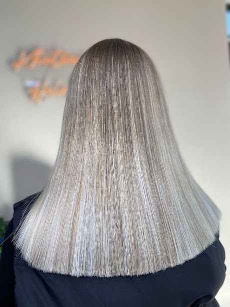 highlights convert to balayage