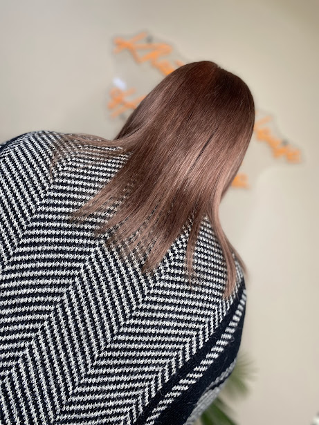 from blond to dark mahogany
